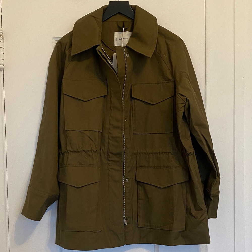 Olive Green Utility Jacket